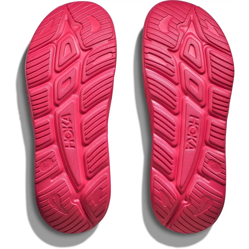 Hoka Ora Recovery Slides 3 Comfort‎ Sandals US M 14 / W 16, Raspberry, NEW